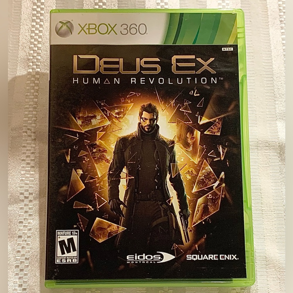 Deus Ex: Human Revolution XBOX 360 Video Game - Picture 1 of 1
